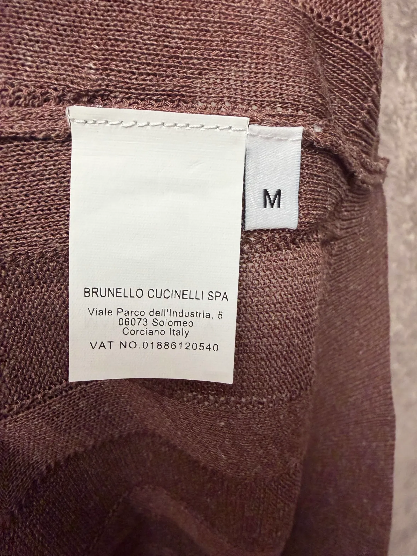 Brunello Cucieli linen old money style lapel button knitted short-sleeved Po Lo shirt Size: S M L XL